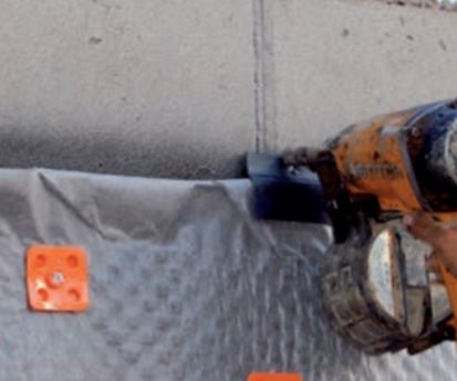 Delta Drain Drainage Composite - 8' x 65'7"
