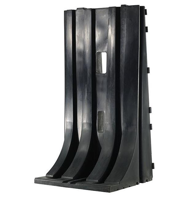 The 8' Muscle Wall provides superior strength in flood protection