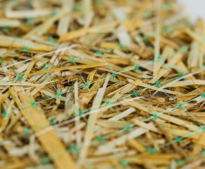 Western Green - Excel CS-3 - Double Net Straw/Coconut - 8' x 112.5'