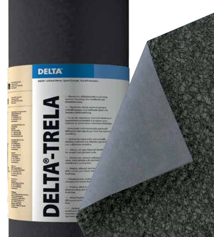 Delta Trela – Pitched Metal Roof Underlayment – 3'3” x 98